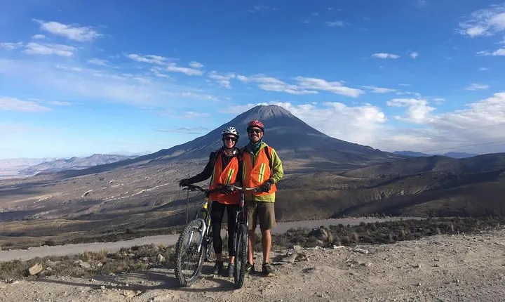 Volcano biking / Tour from Arequipa