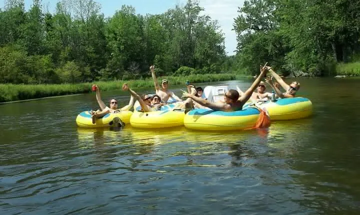 Two-hour adventure on a TUBING along the Yasica River.