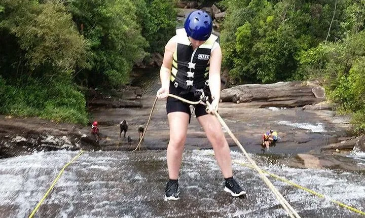 Waterfall Abseiling in Kitulgala