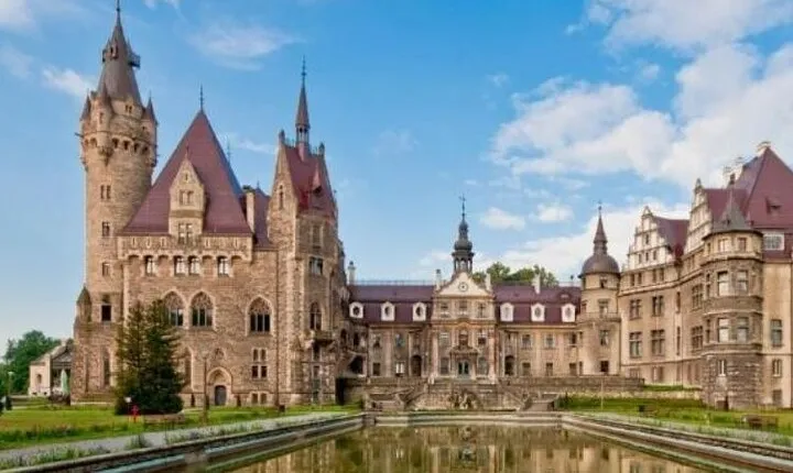 Self Guided Tour to Moszna Castle from Wroclaw
