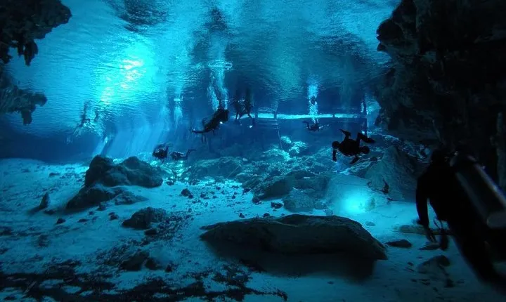 Dos Ojos Cenote Cavern Dive- The Barbie Line and The Bat Cave