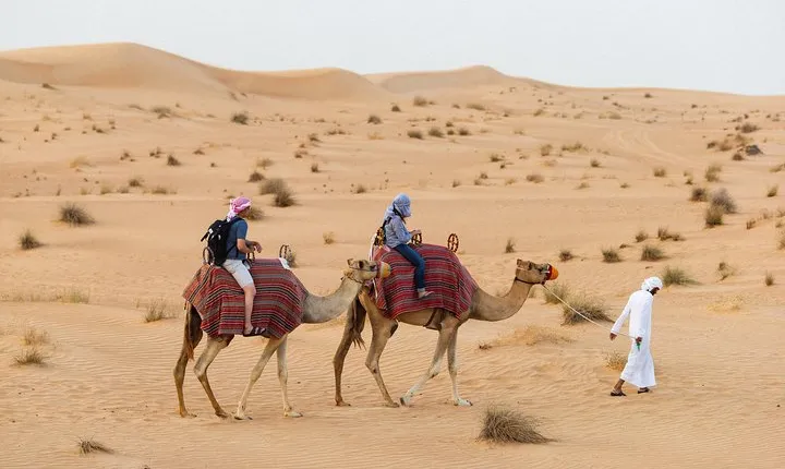 Dubai Camel Desert Safari, Traditional Meal & Heritage Activities