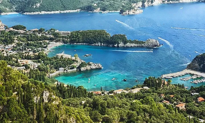 Bus Trip with Swim to Paleokastritsa and Olive Oil Museum