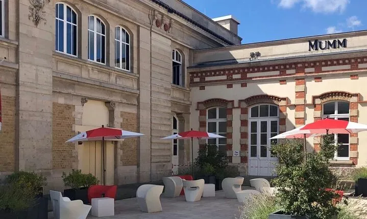 Champagne Mumm in Reims Private Half Day Tour from Paris