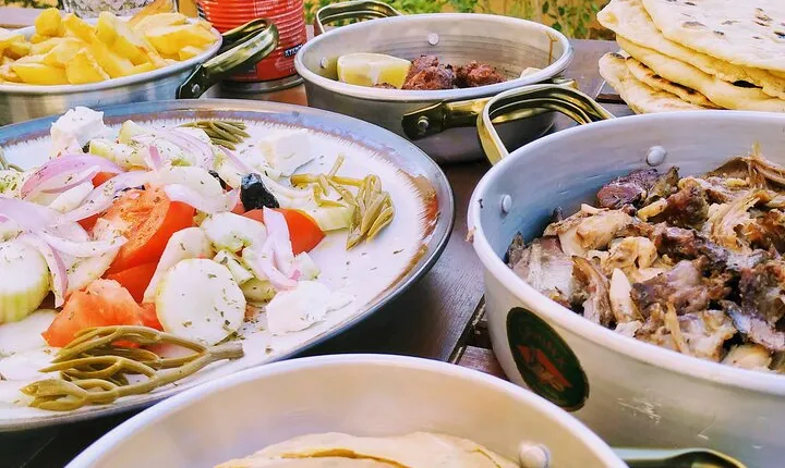 Athens Greek Cooking Class Pita Gyros from Scratch with a Local
