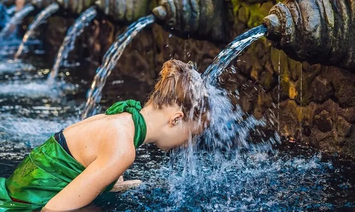 Bali Holy Water Purification and Palm Reading