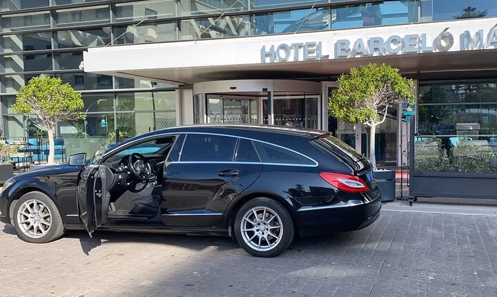 Transfer from Malaga airport to malaga city,marbella,banus,etc