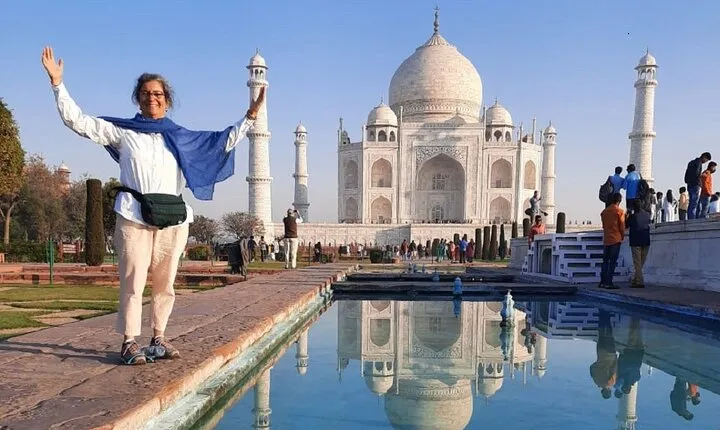 Mohabbat the Taj Dance and Light Show with Sunrise and Sunset at Taj