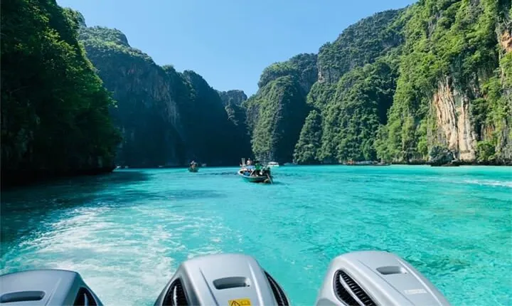 PHUKET: Phi Phi-Maya-Maiton-Khai Island by Speed Boat with Lunch