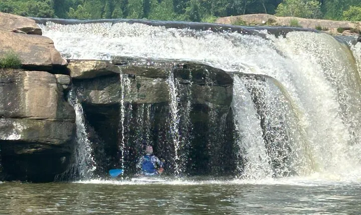 Kanawha Falls Private Paddle Board or Kayak Tour
