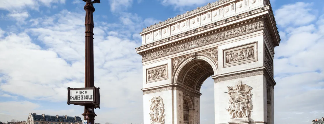 Entrance tickets to the Arc de Triomphe's rooftop