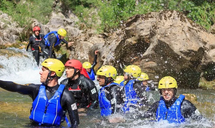 Basic Canyoning on Cetina River from Split or Zadvarje