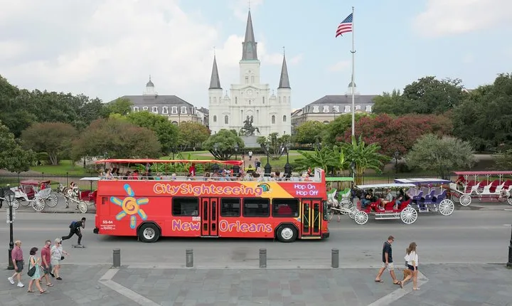 New Orleans City Sightseeing Hop-On Hop-Off Bus Tour