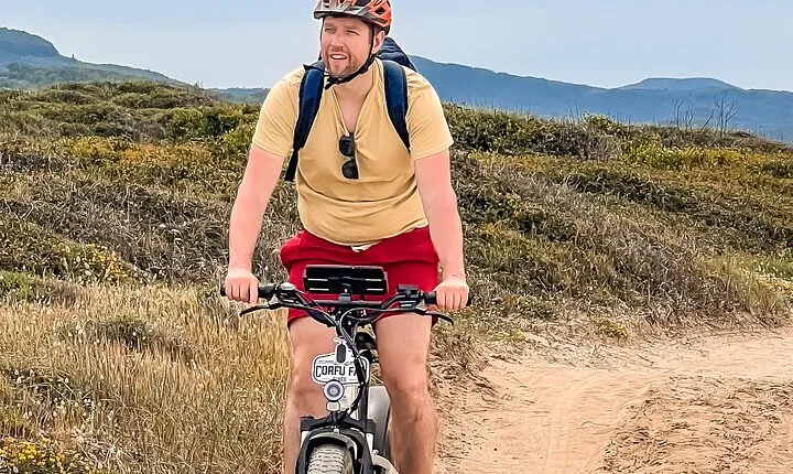 Electric Fat Bike Self Guided Tour Discover North Corfu
