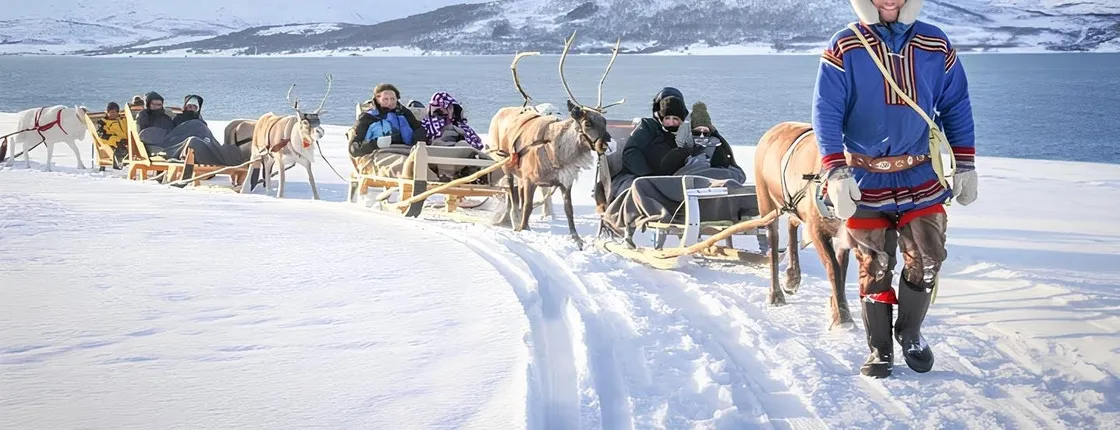 25-Minute Sleigh Ride with a Sami Culture Experience