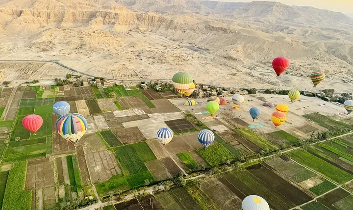 Luxor Day Trip from Hurghada with Hot Air Balloon
