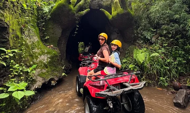 Combo Ubud ATV Quad Bike and Kintamani Volcano Tour All Inclusive
