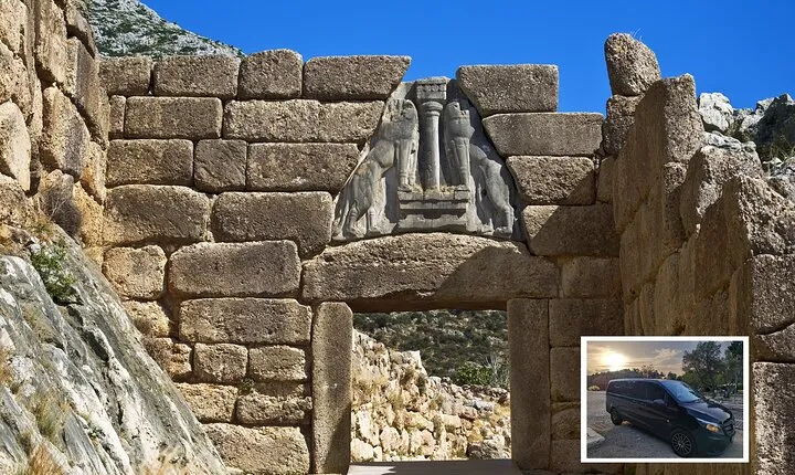 Private Tour from Athens to Mycenae, Nafplion and Epidaurus