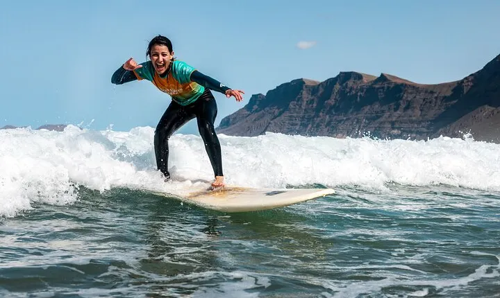 Full Day Surf Lesson for Beginners in Famara, Spain