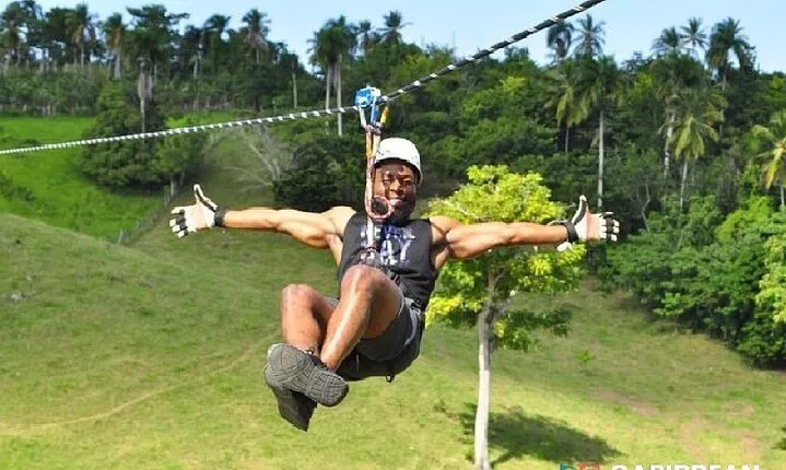 Ziplining from Punta Cana - Unique Carbon Fiber lines in Punta Cana