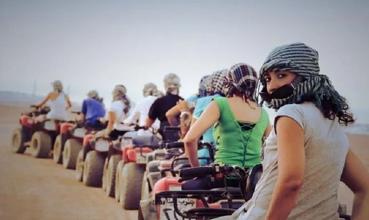 Royal Safari: Quad, Buggy Car, with visiting Bedouin Village
