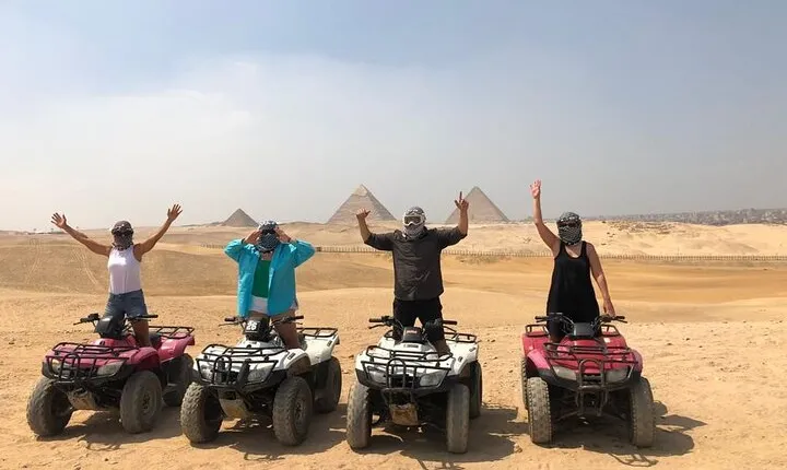 Full Day Tour to Giza with Camel & ATV Ride and Dinner Show