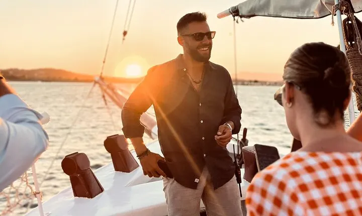 Corfu: Sunset Cruise on a Wooden Vessel with Cocktails & Bites