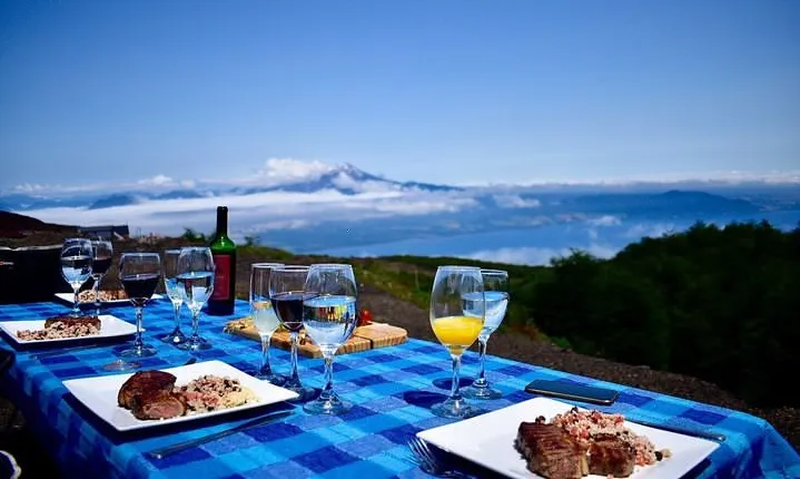 Premium Full Day Shared Tour Osorno Volcano and Petrohue Falls