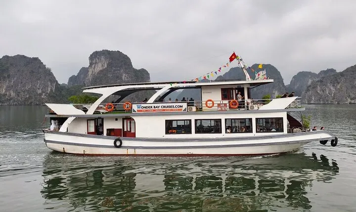 Wonderbay Cruise Halong Day Trip from Hanoi (Small Group on Boat)