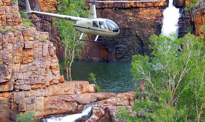 Katherine Gorge Flight from Darwin, with Cruise and Heli Scenic