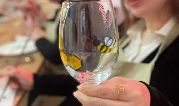Wine Glass Painting - DIY The Perfect gift