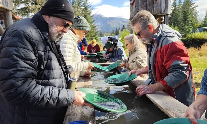 Gold Panning in Seward, Alaska