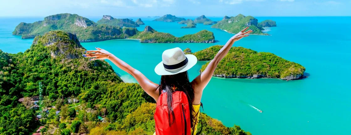 Guided tour to Ang Thong with kayak and lunch from Koh Samui
