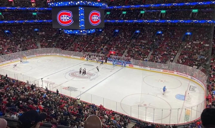 Montreal Canadiens Ice Hockey Game Ticket at Bell Centre
