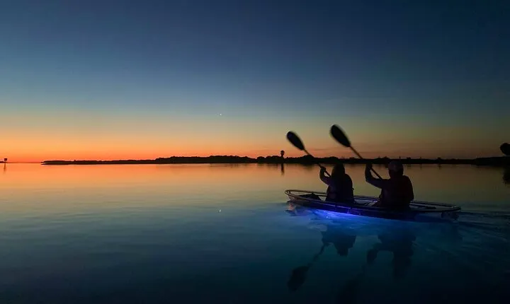 Shell Key Clear Kayak Sunset & Glow Tours