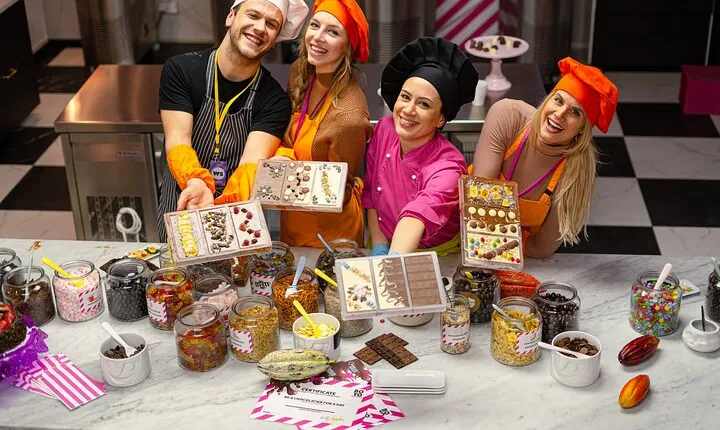 Chocolate workshop in Chocolate Museum Vienna "BO-YO"