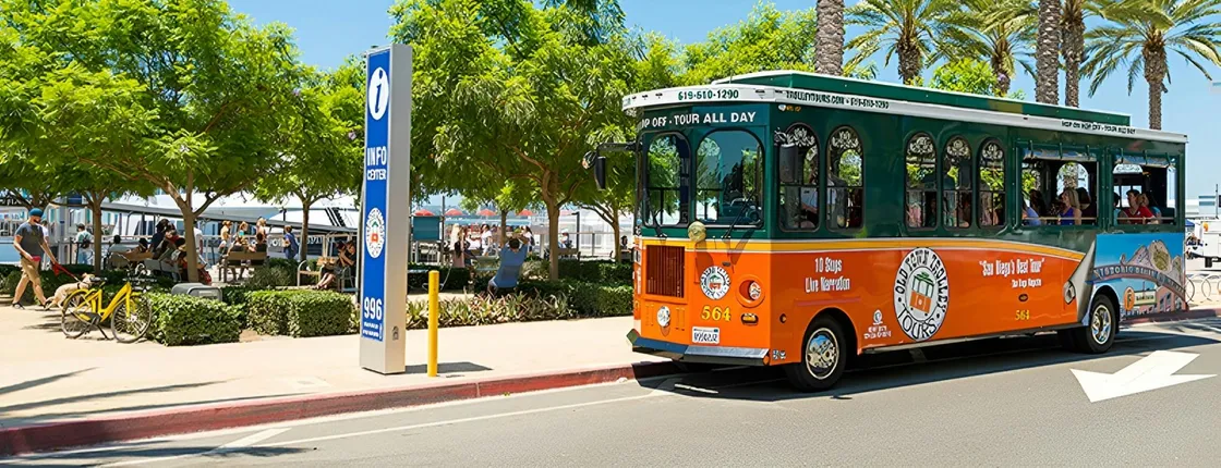 San Diego's old town trolley tours
