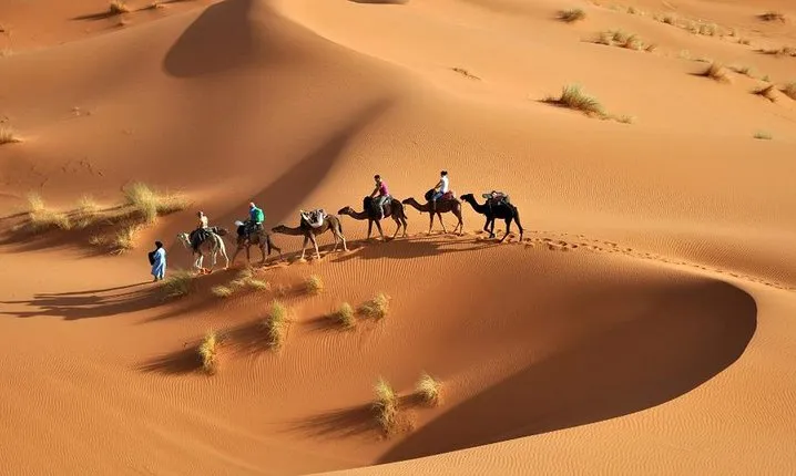 3-Day tour from Marrakech to Merzouga including Camel Trek and Desert Camp