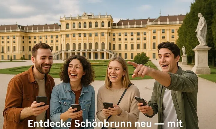 Fun & mobile scavenger hunt through the Schönbrunn Palace Park