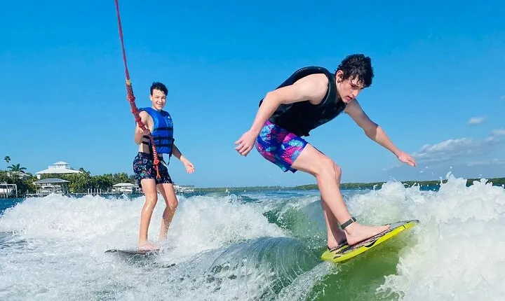 Party Pontoon Boat and Watersports Tour in Clearwater Beach