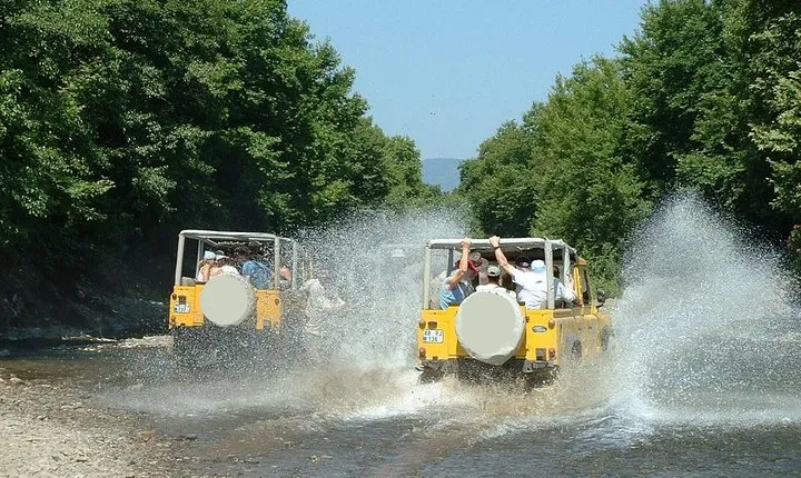 Taurus Mountains Jeep Adventure Including Ucansu Selalesi from Belek