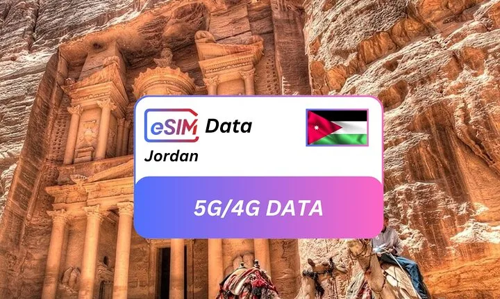 Jordan eSIM Tourist Roaming Data Plan