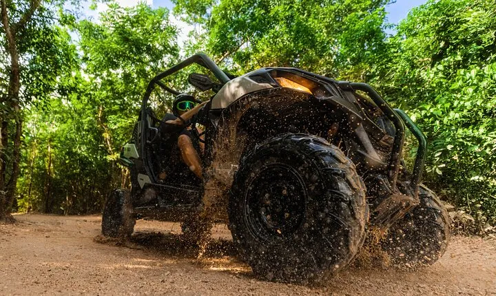 Extreme Buggy Adventures Zipline and Cenote from Playa del Carmen