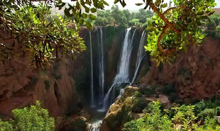 Marrakech: Ouzoud Waterfalls Guided Day Trip with Boat Ride