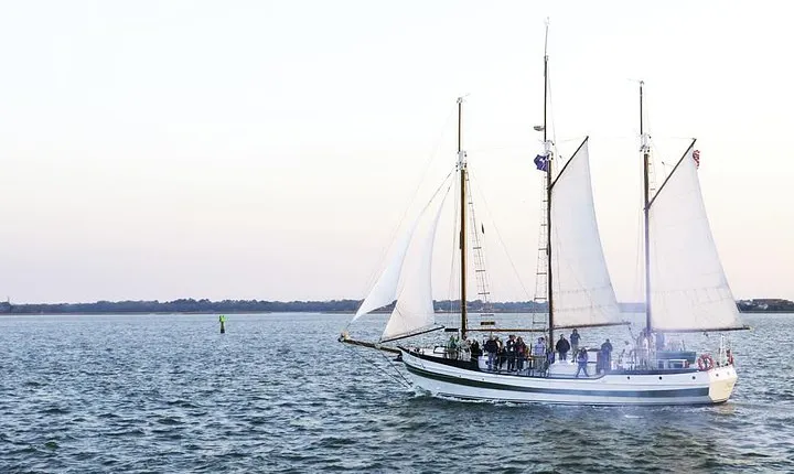 Afternoon Schooner Sightseeing Dolphin Cruise on Charleston Harbor