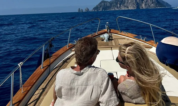 Private Sunset Tour with Typical Sorrento Gozzo