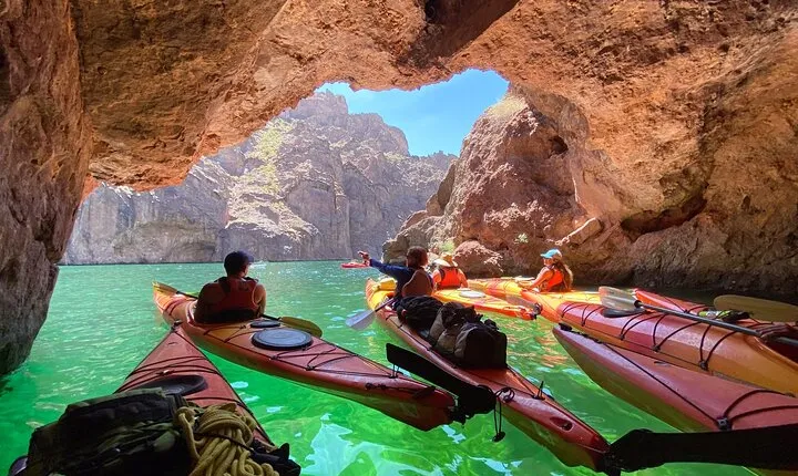 Self-Drive Half Day Emerald Cave Kayak Tour in Black Canyon