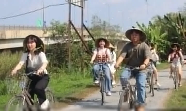 Mekong with biking private tour