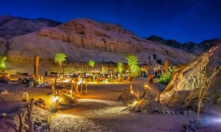 The only Bedouin camp night life in Cairo (2 ways transfer)