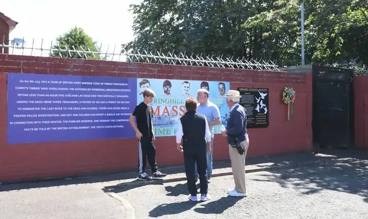 Falls road Murals Walking Tour with former prisoners